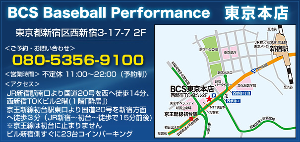 ベースボールパフォーマンス、東京支店(埼玉)へのアクセス情報